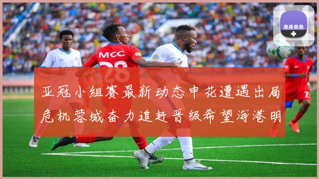 亚冠小组赛最新动态申花遭遇出局危机蓉城奋力追赶晋级希望海港明日迎战挑战