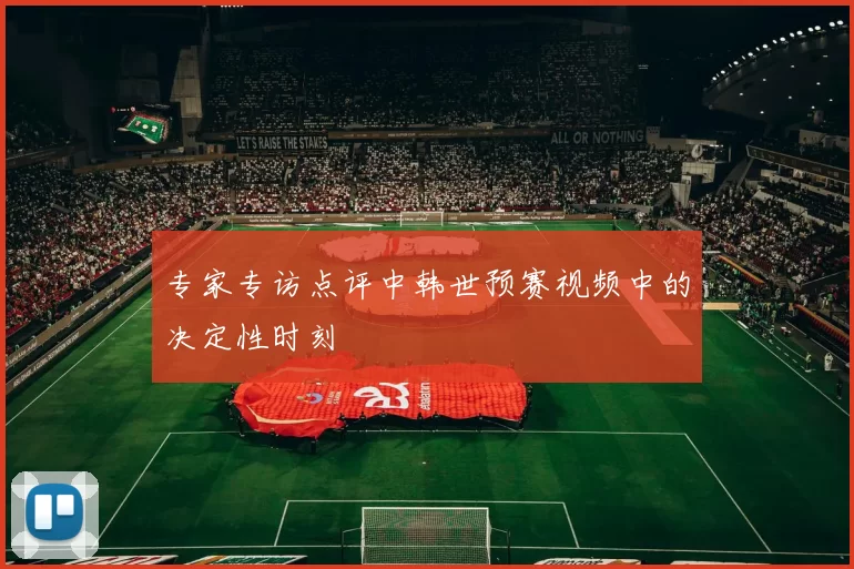 专家专访点评中韩世预赛视频中的决定性时刻