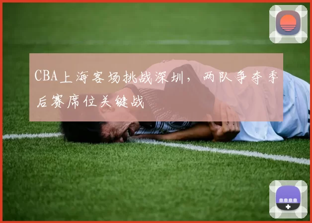 CBA上海客场挑战深圳,两队争夺季后赛席位关键战