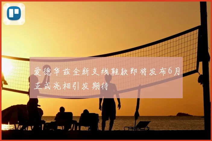 爱德华兹全新支线鞋款即将发布6月正式亮相引发期待
