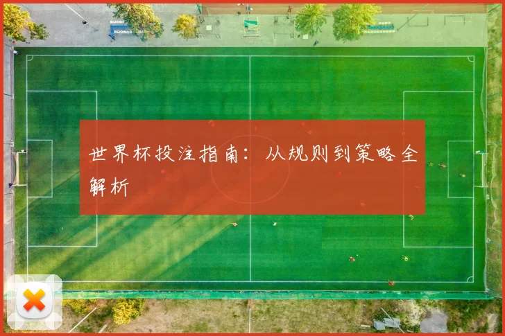世界杯投注指南:从规则到策略全解析
