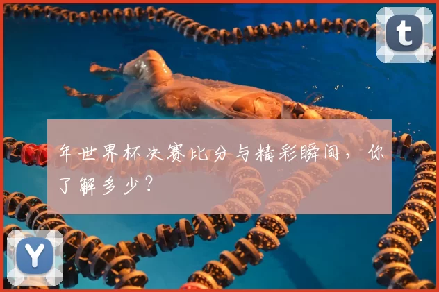 年世界杯决赛比分与精彩瞬间,你了解多少?
